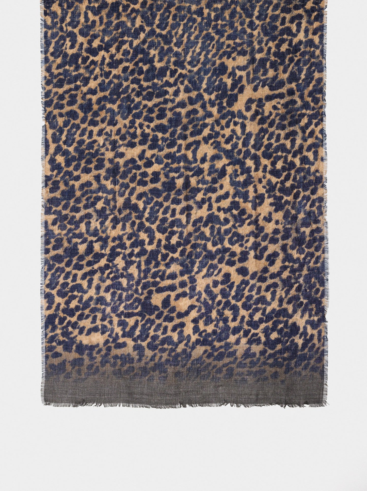 Scarf With Animal Printed