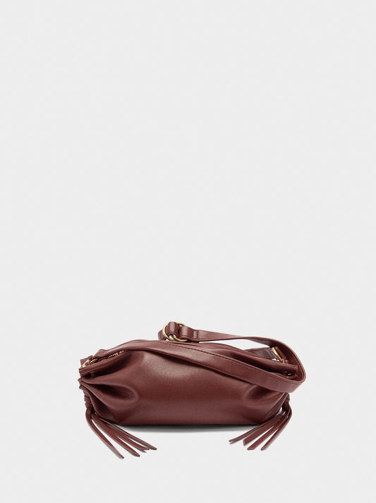 Crossbody Bag With Gathers