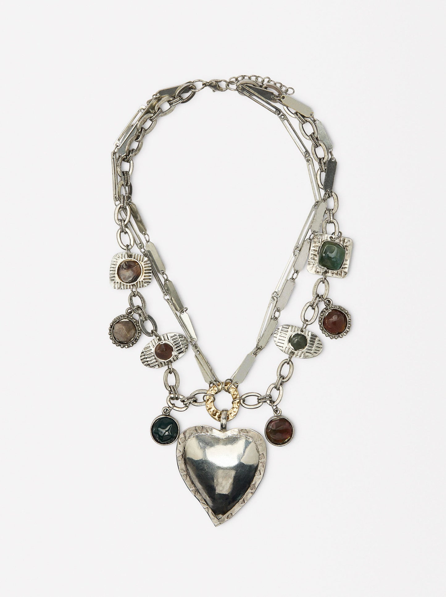 Maxi Necklace With Heart