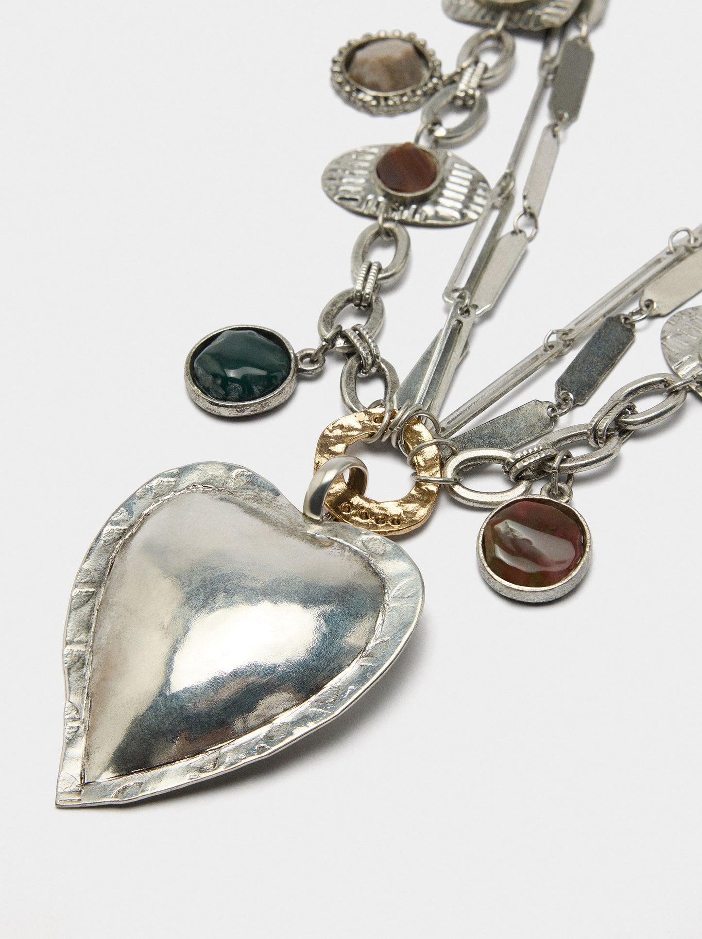 Maxi Necklace With Heart