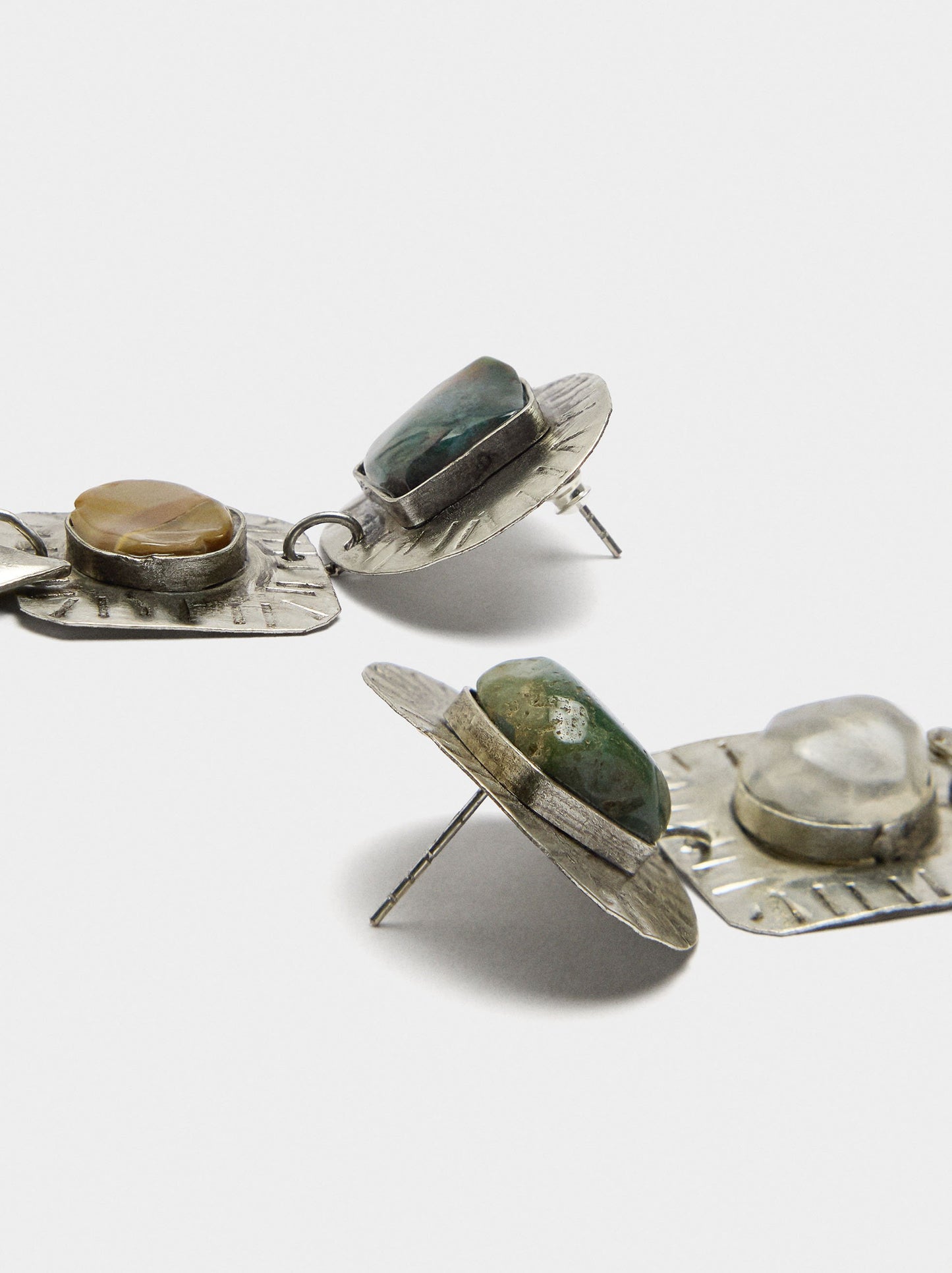 Maxi Earrings With Stones