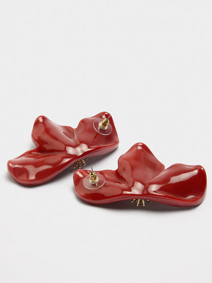 Maxi Half-Flower Earrings