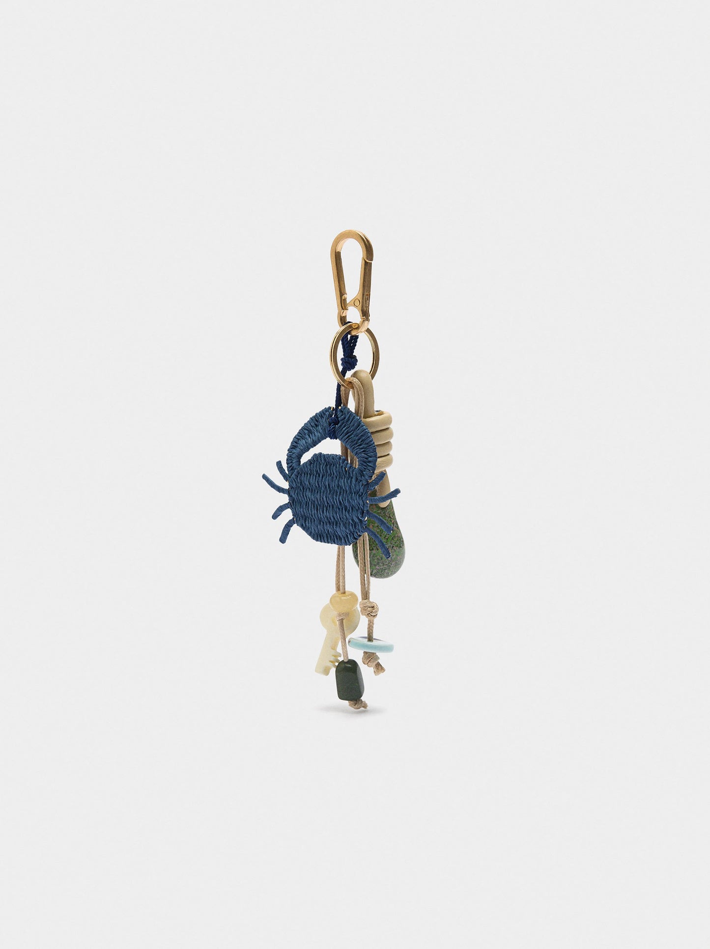 Keychain With Crab Charm