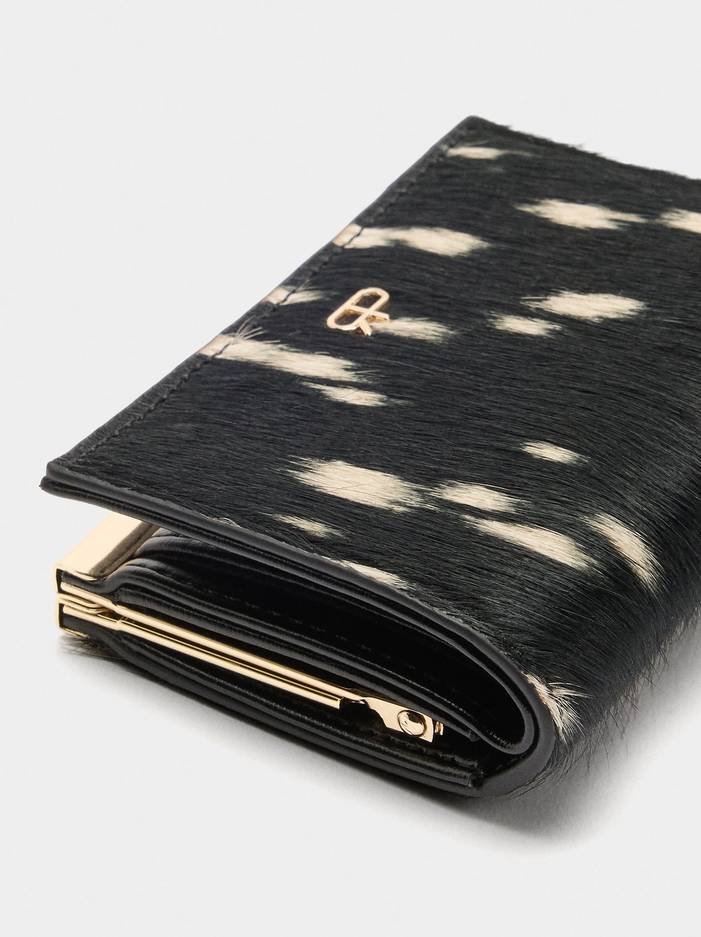 Animal Printed Leather Wallet
