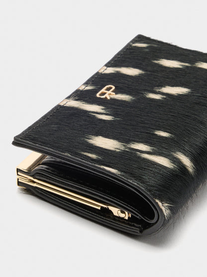 Animal Printed Leather Wallet