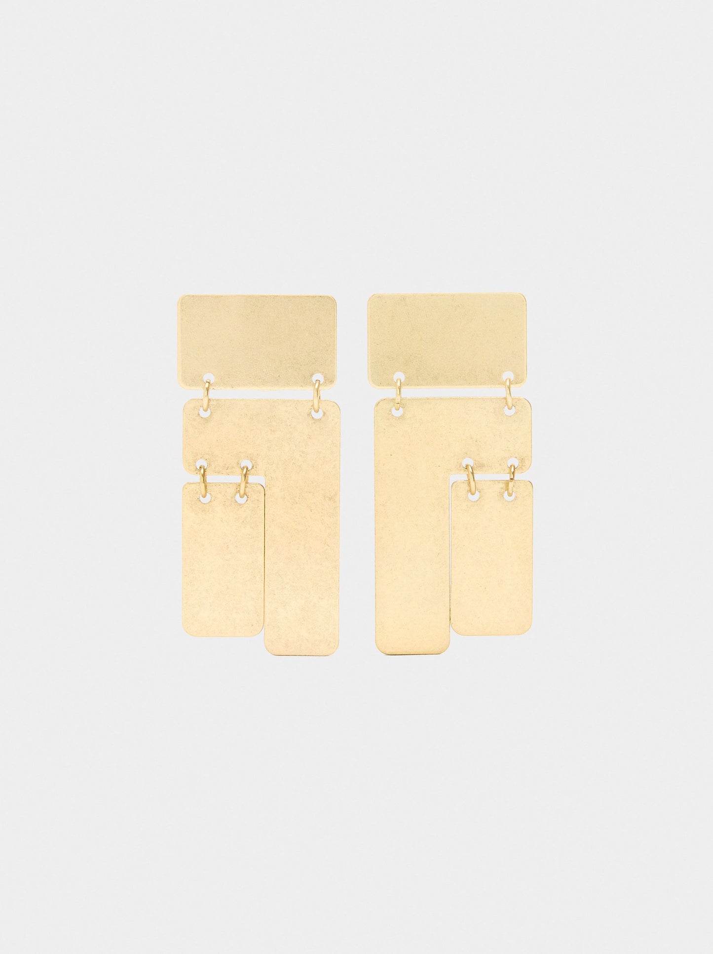 Maxi Rectangular Earrings