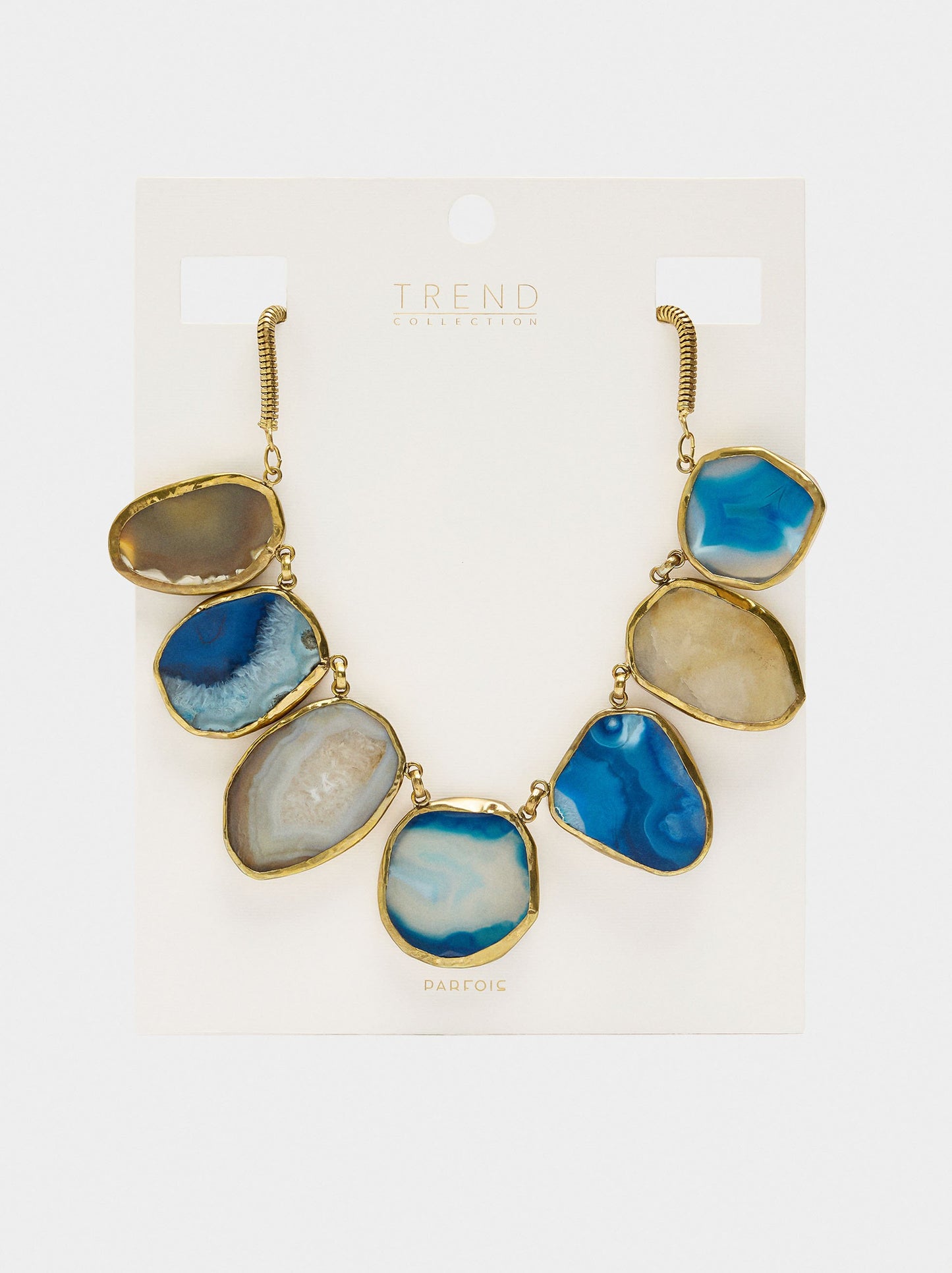 Short Maxi Necklace Stones