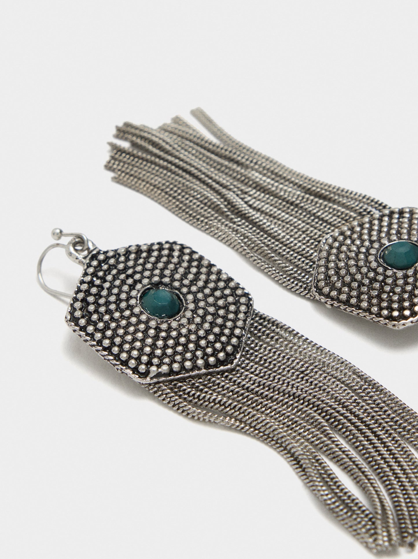 Maxi Hexagonal Earrings