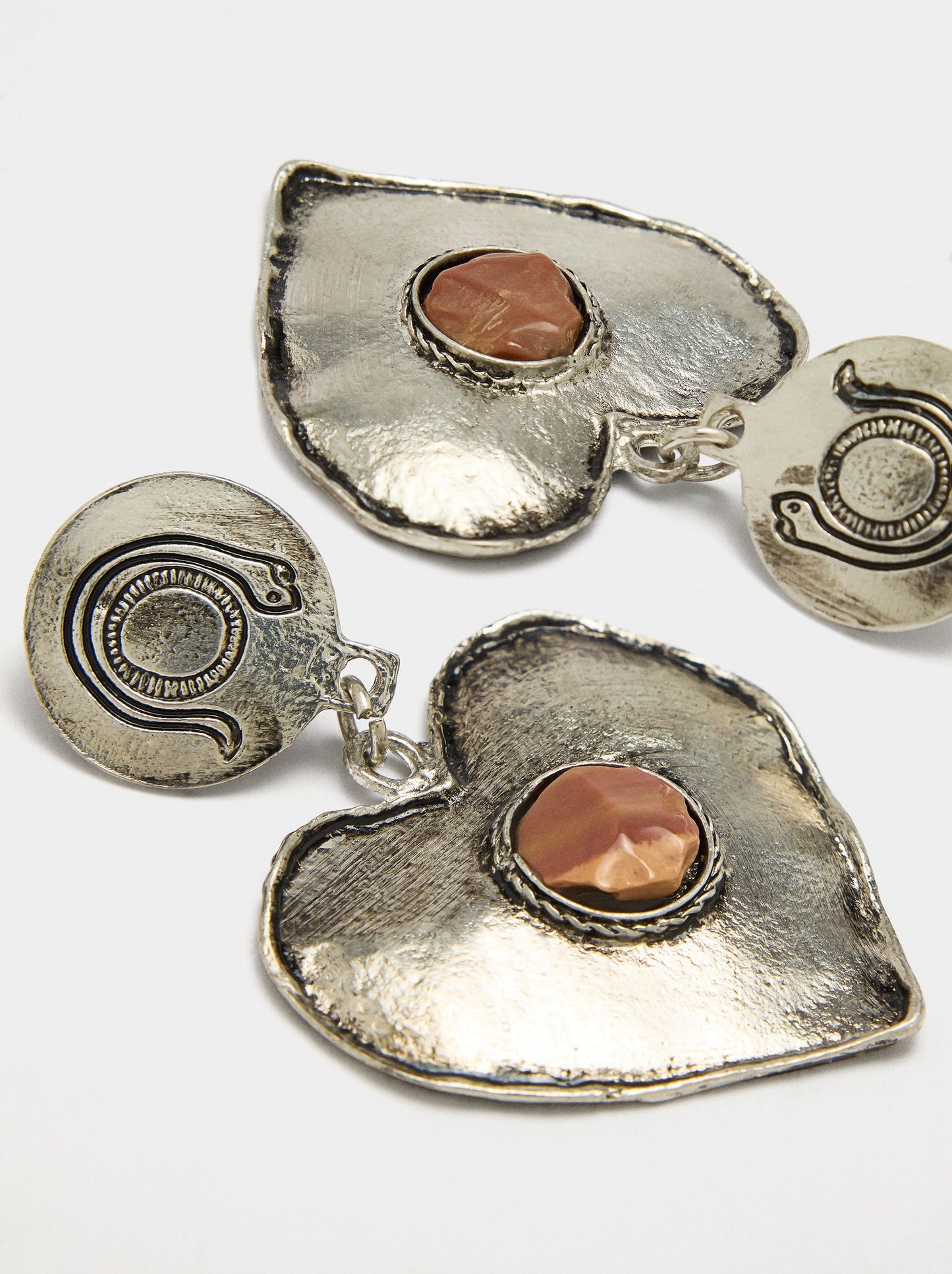 Maxi Heart Earrings