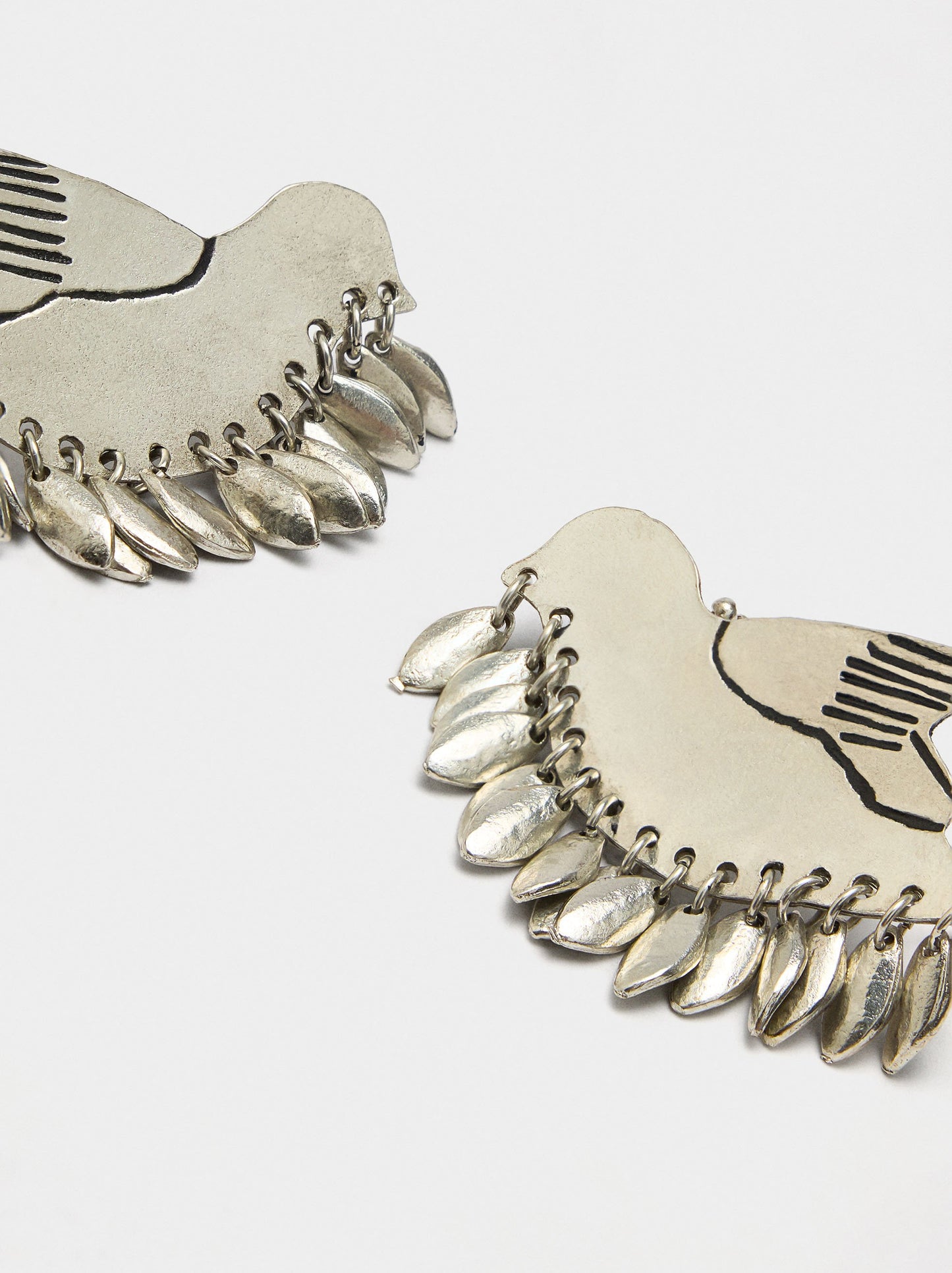 Earrings Ear Jacket With Bird