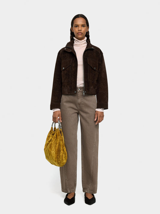 Balloon Baggy Denim Trousers