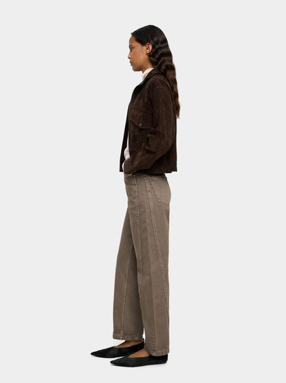 Balloon Baggy Denim Trousers