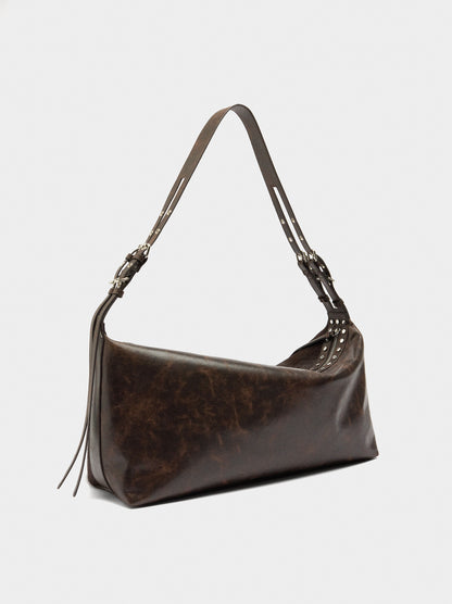 Bag With Leather And Studs Details