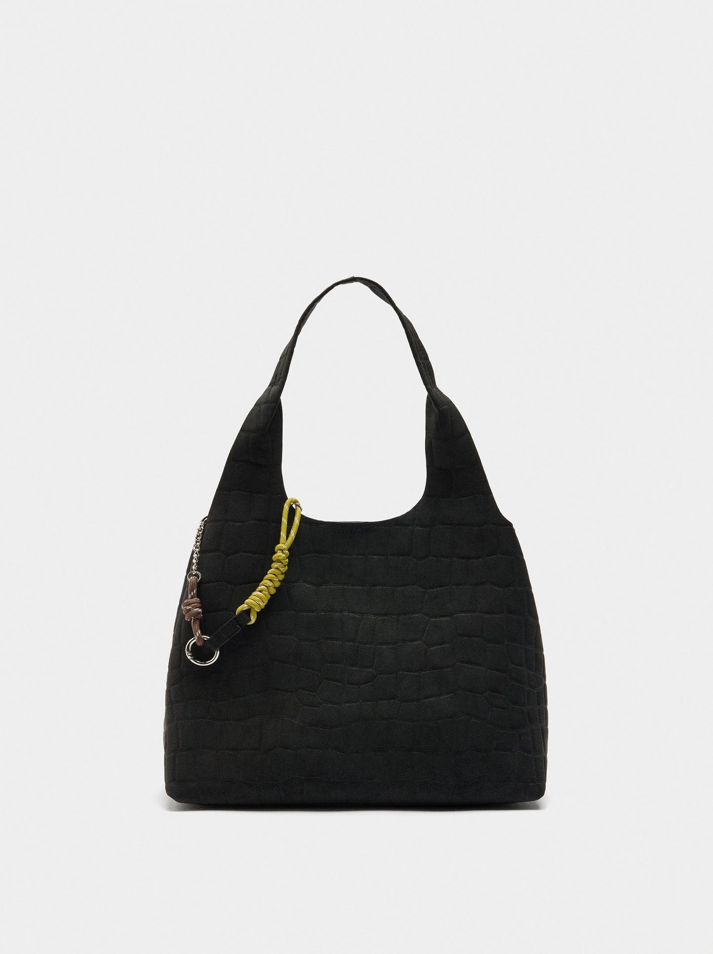 Shopper Bag With Animal Embossing