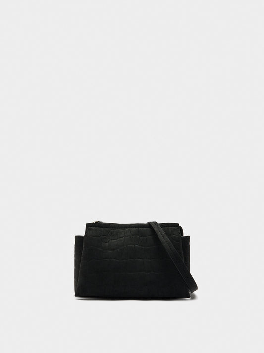 Crossbody Bag With Animal Engraving