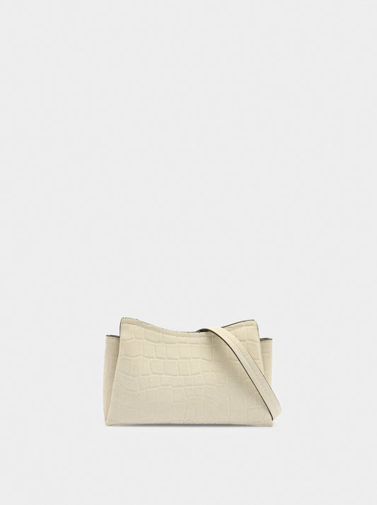 Crossbody Bag With Animal Engraving