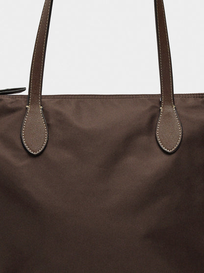 Nylon Shopper Bag L