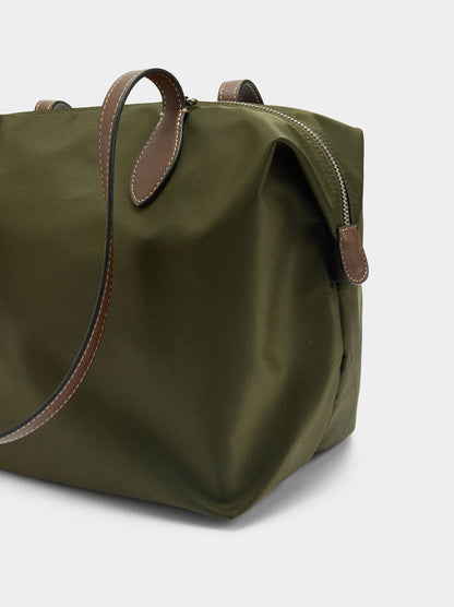 Nylon Shopper Bag L