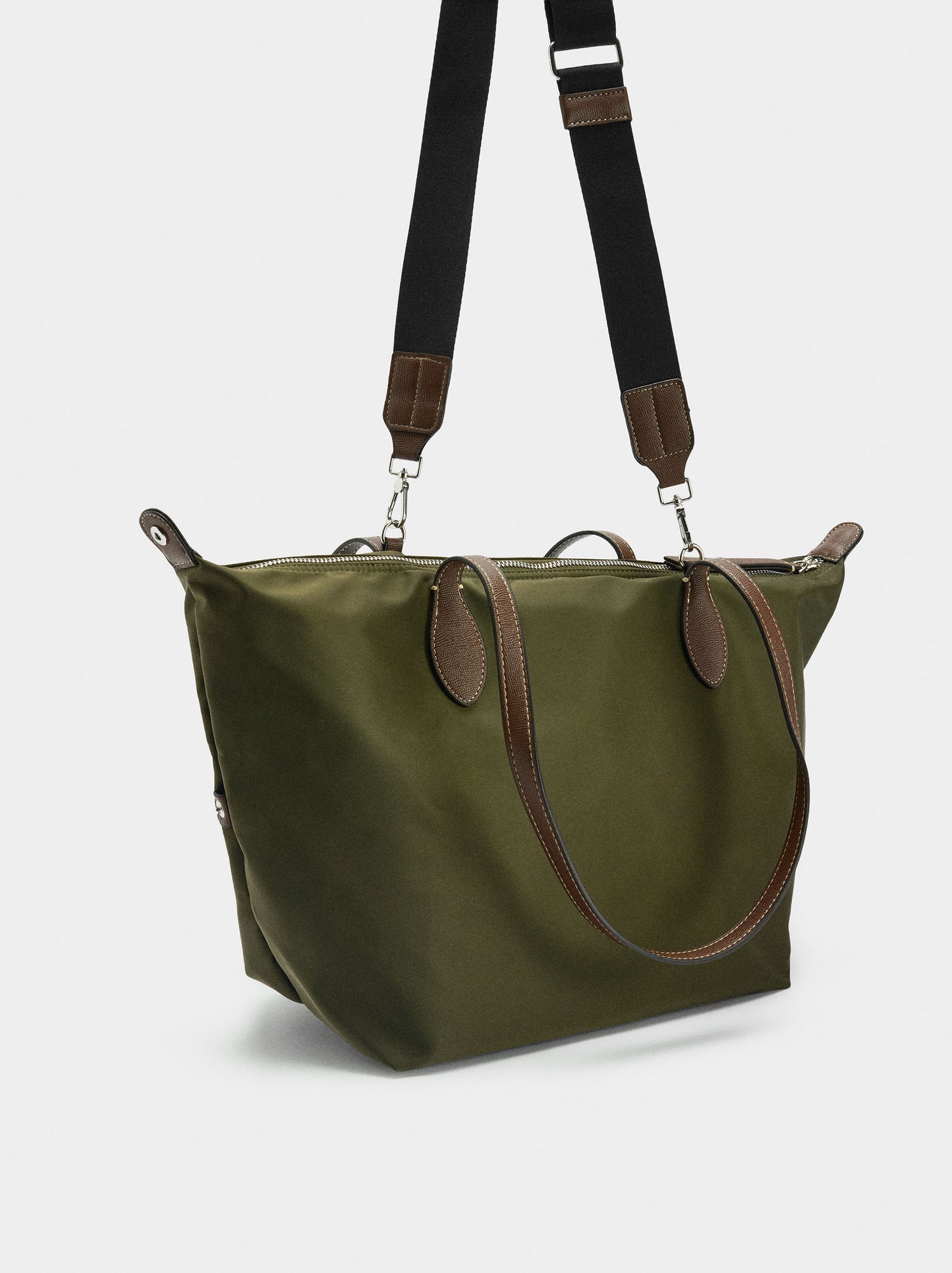 Nylon Shopper Bag L