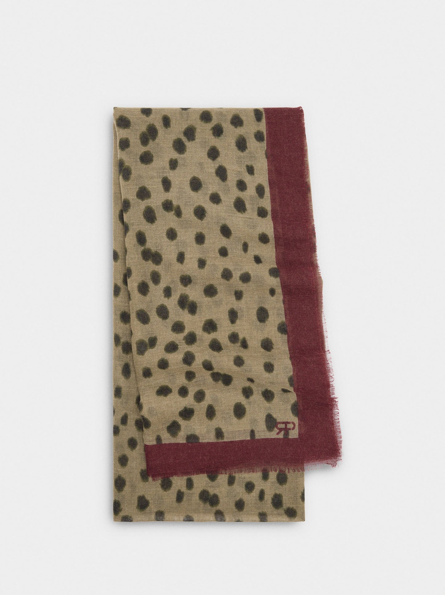 Scarf With Animal Print