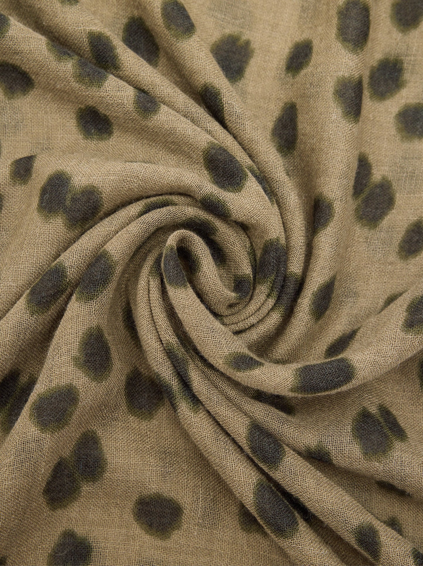 Scarf With Animal Print