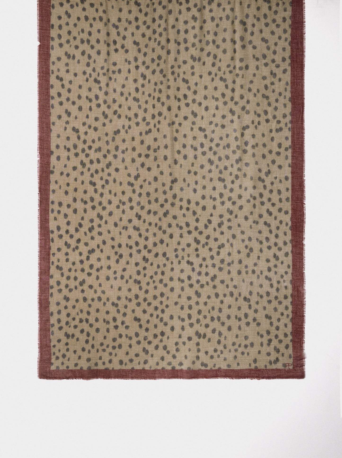 Scarf With Animal Print