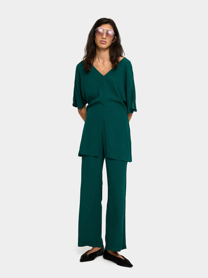 Long Blouse With Shiny Detail