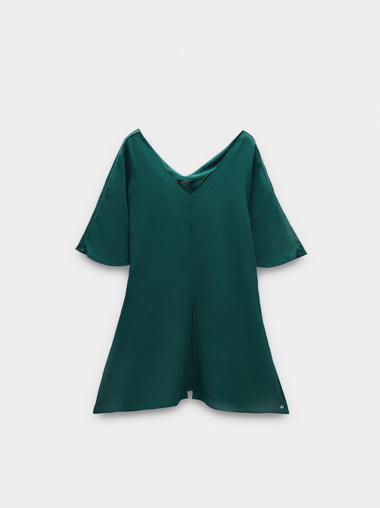 Long Blouse With Shiny Detail