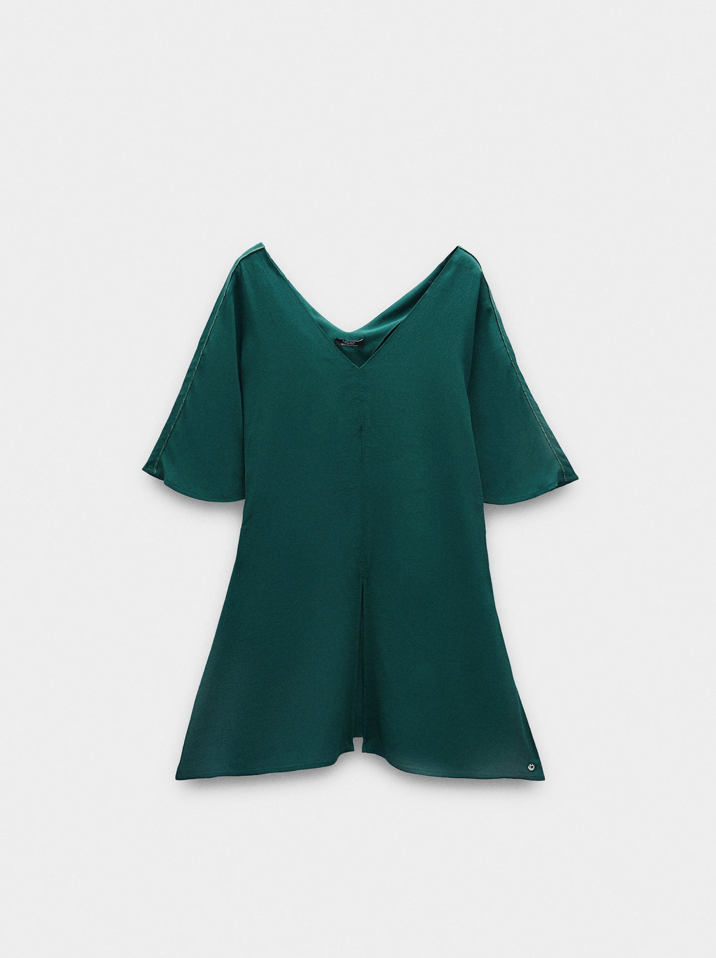 Long Blouse With Shiny Detail