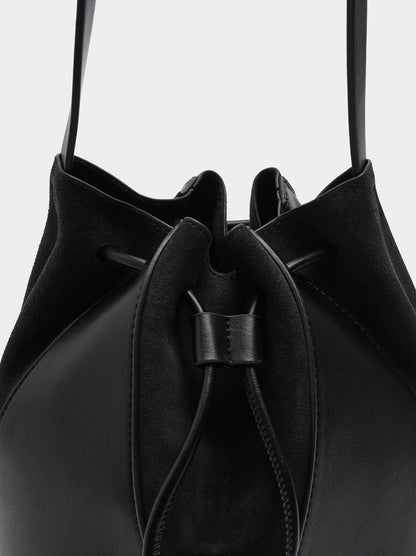 Bucket Bag With Leather M