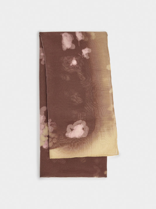 Printed Scarf With Lyocell