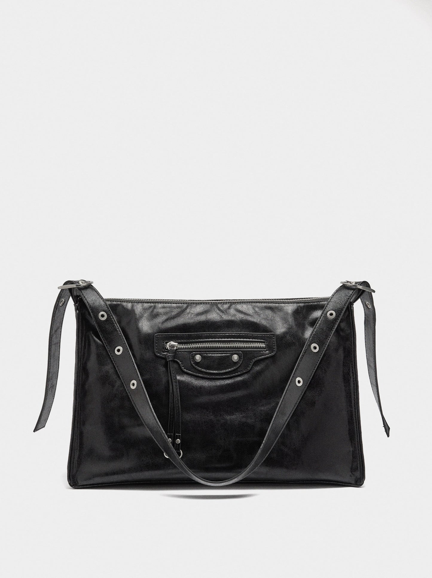 Handbag With Aged Effect