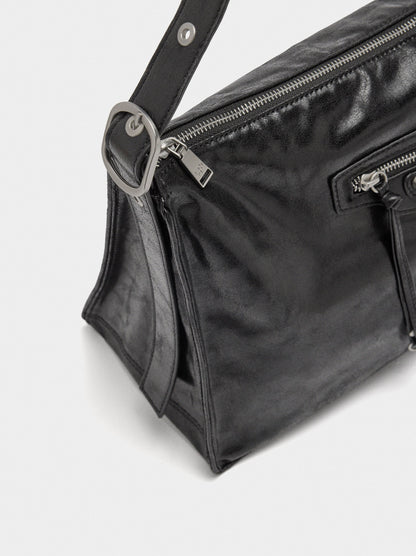 Handbag With Aged Effect