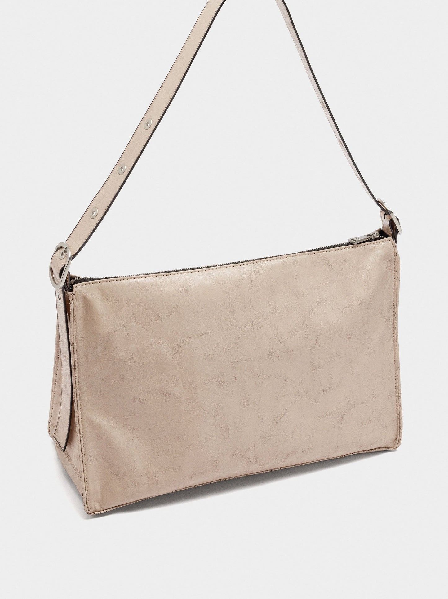 Handbag With Aged Effect