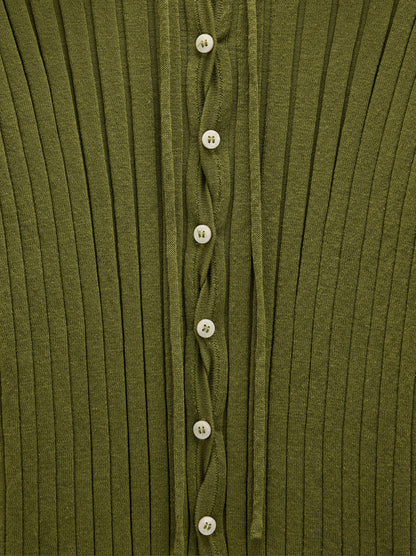 Knit Sweater With Hood