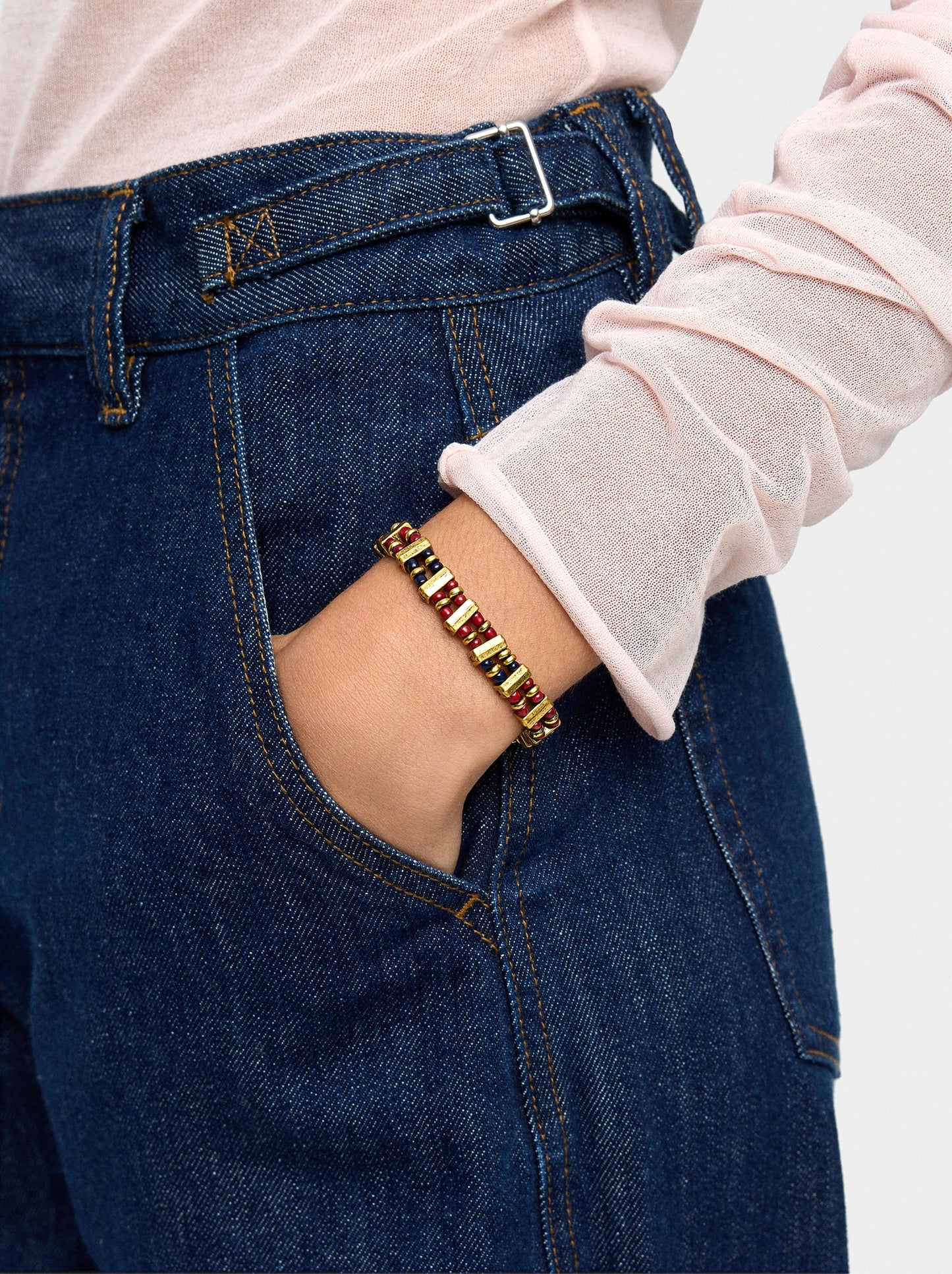 Ethnic Elastic Bracelet