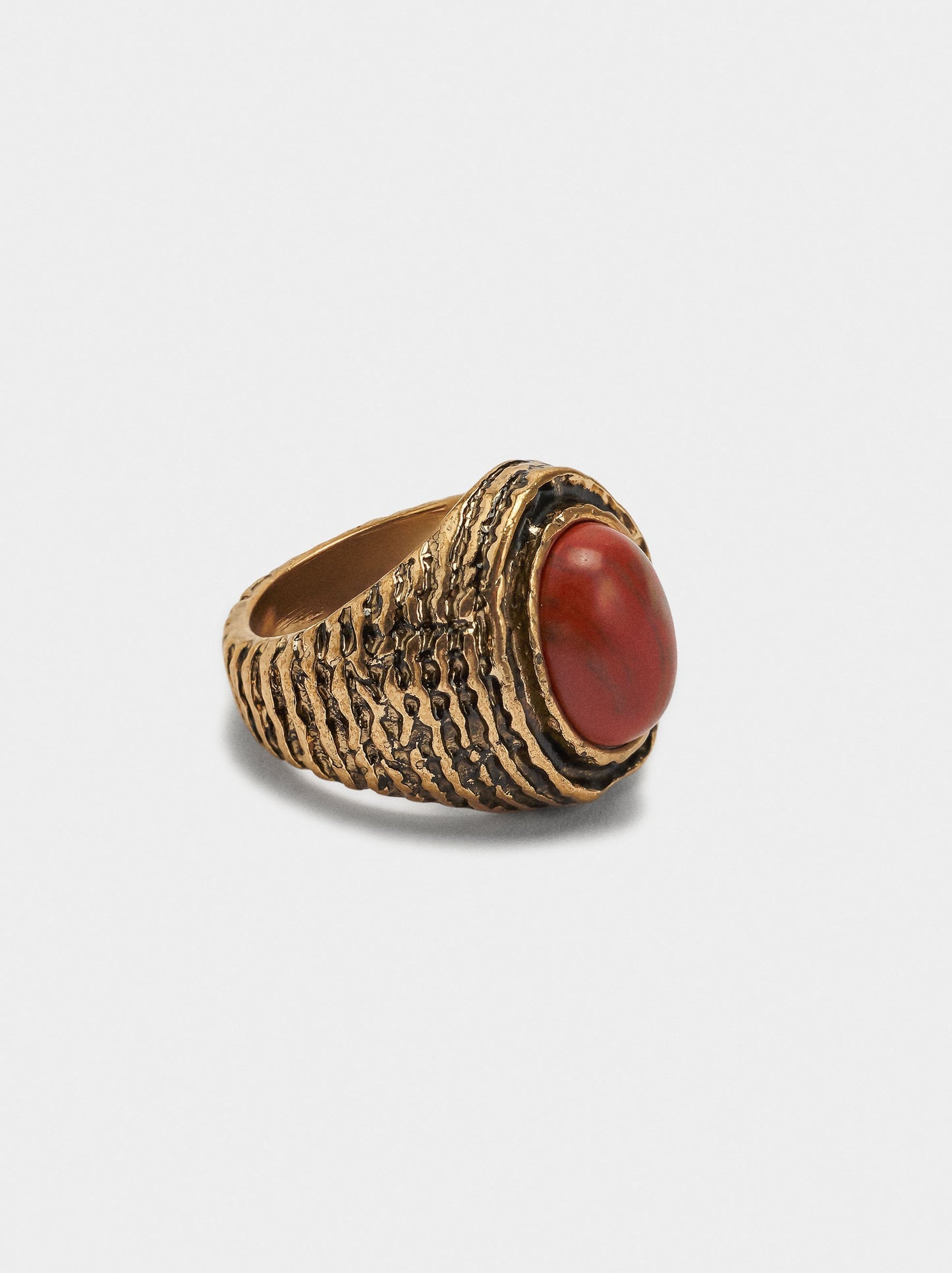 Oval Ring With Stone