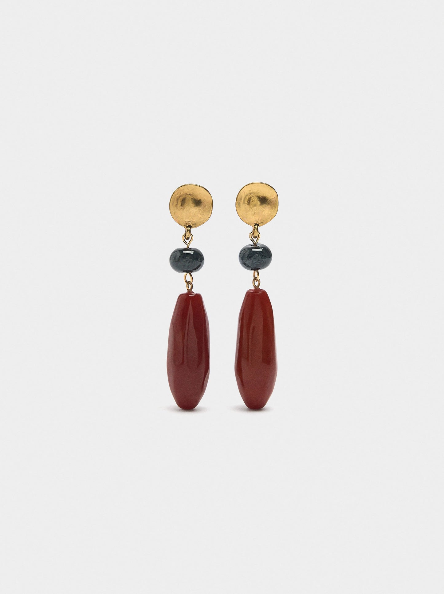 Long Earrings With Stones