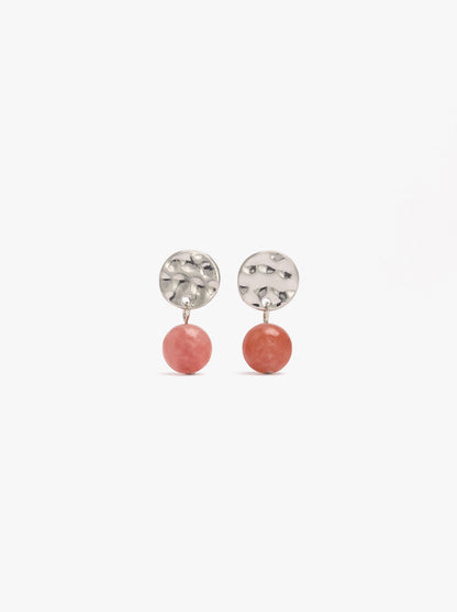 Short Earrings With Bead