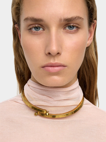 Square Spiral Necklace