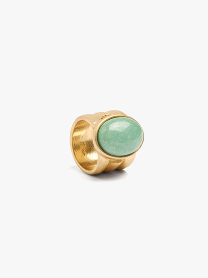 Oval Ring With Stone