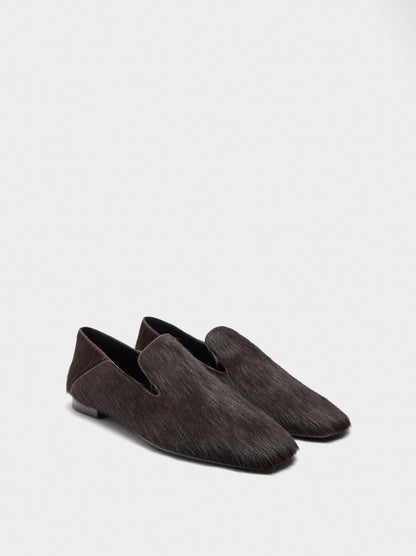 Leather Flat Shoes