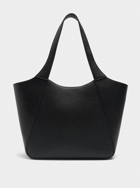 Shopper Bag With Removable Pouch