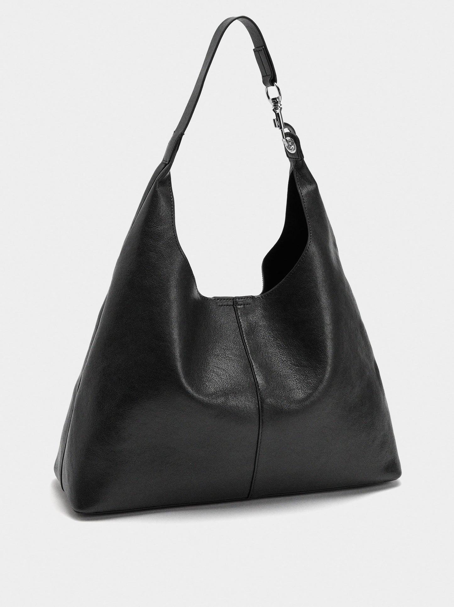 Shoulder Bag With Carabiner