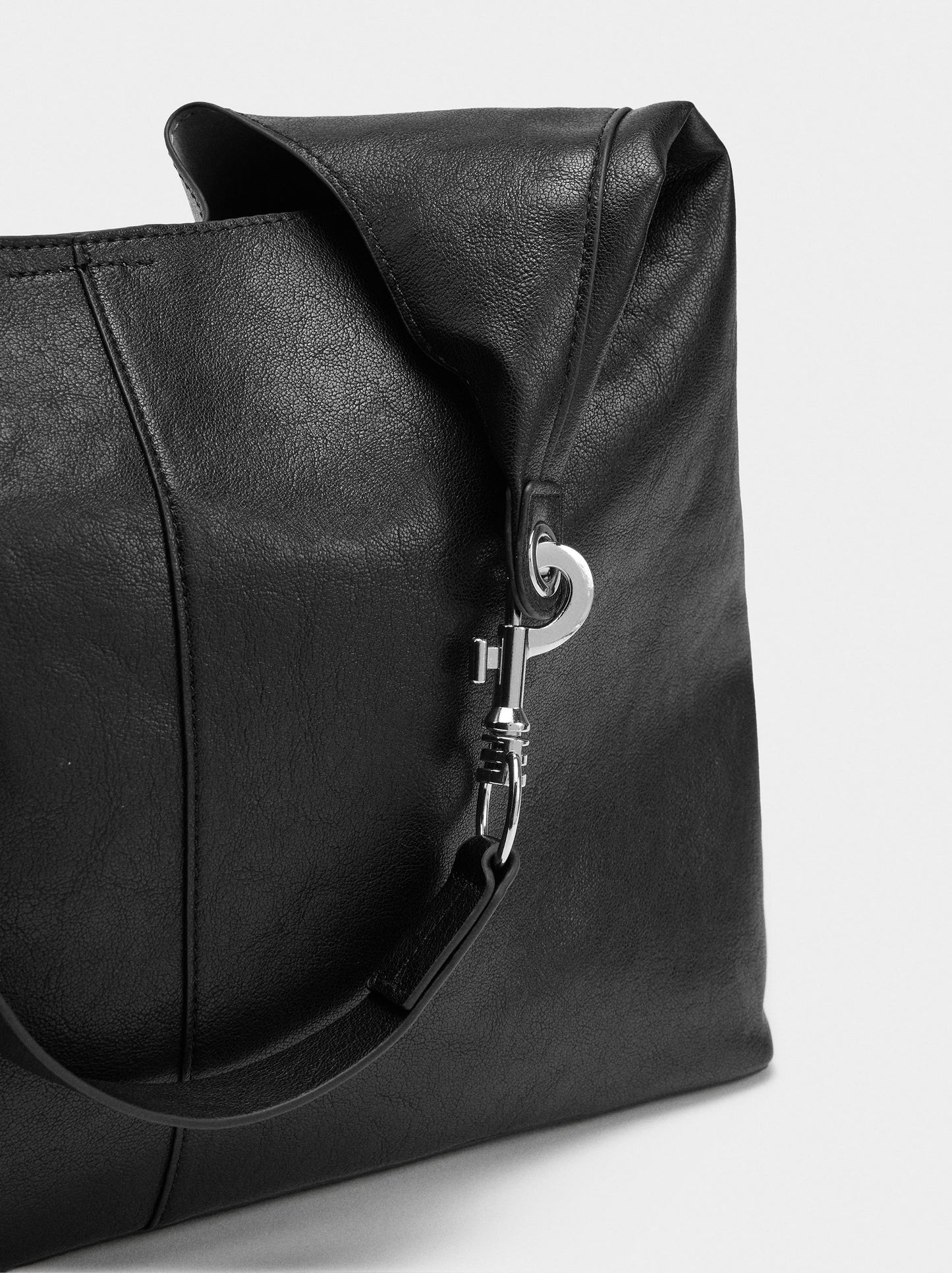 Shoulder Bag With Carabiner
