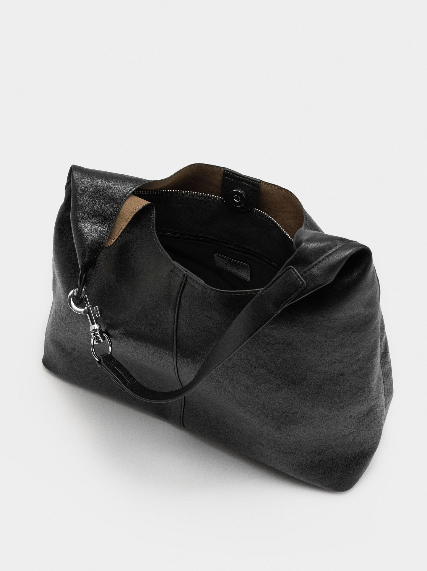 Shoulder Bag With Carabiner