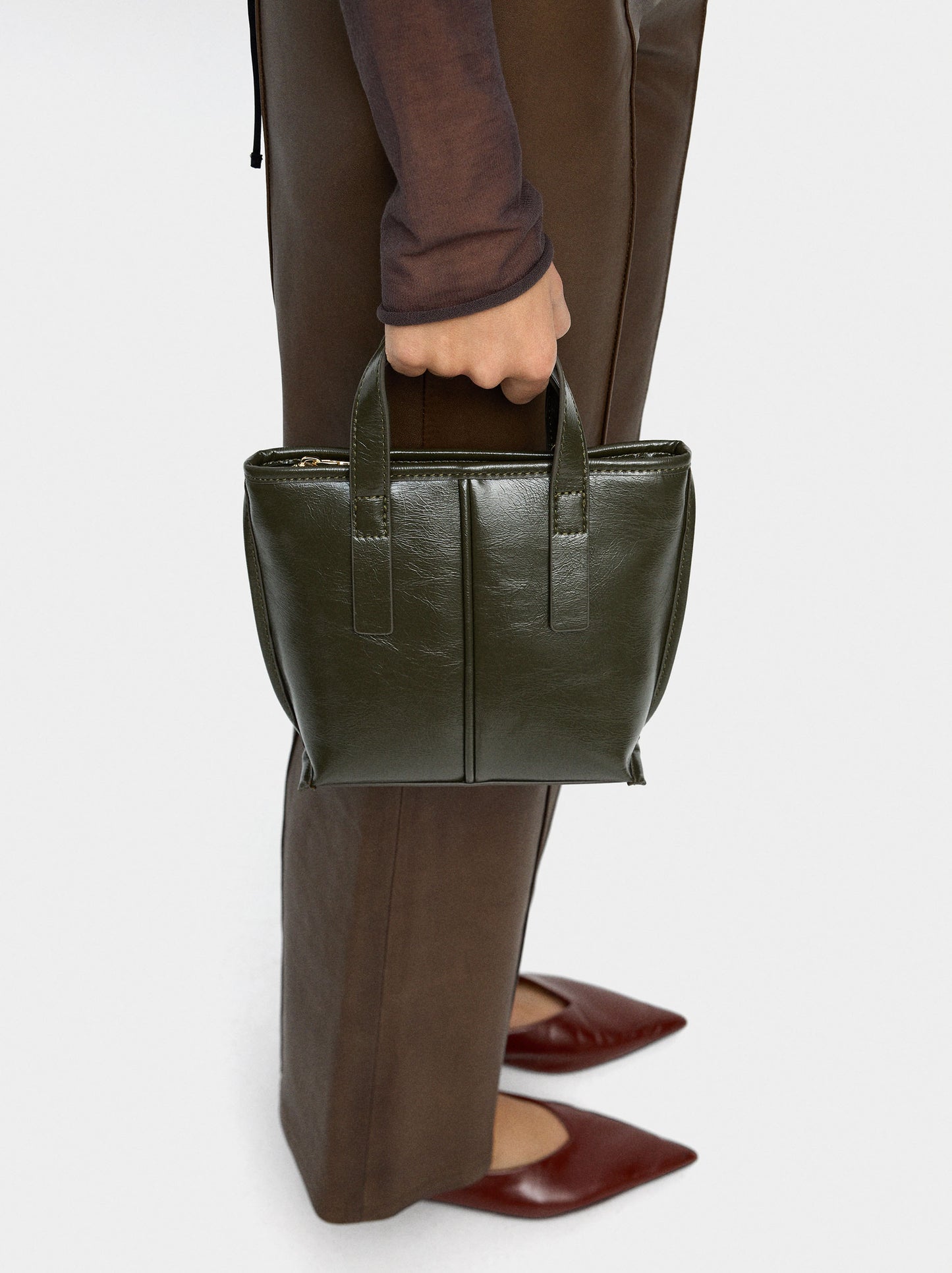 Tote Bag With Crossbody Strap