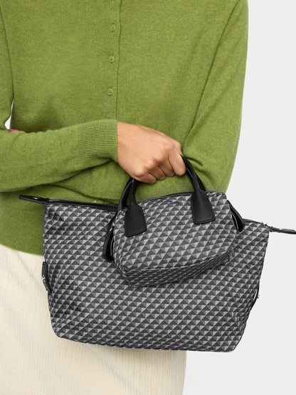 Printed Nylon Tote Bag