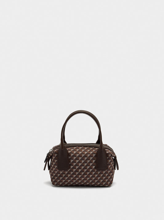 Nylon Printed Crossbody Bag