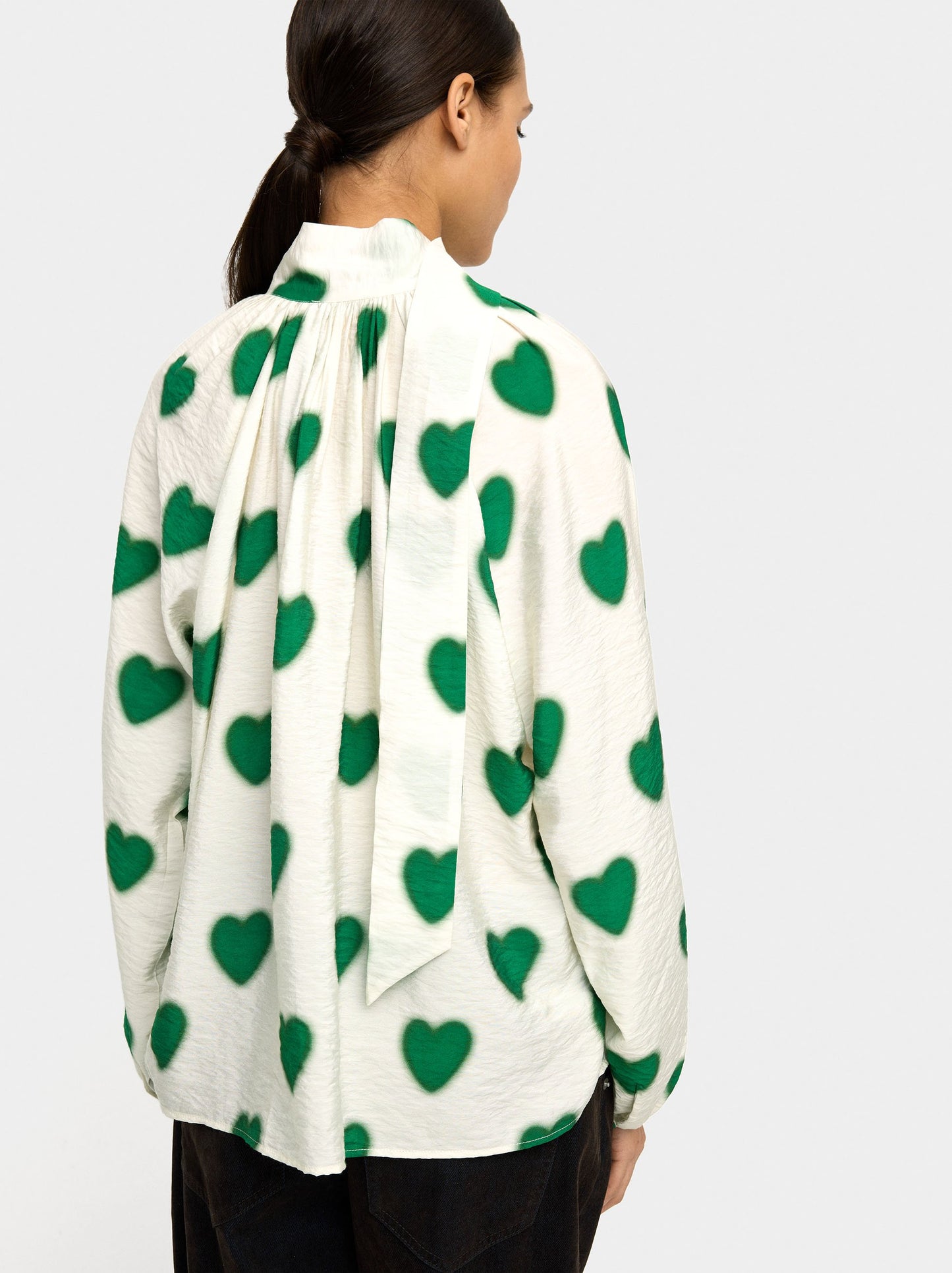 Blouse With Hearts
